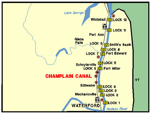 CHAMPLAIN CANAL: Beginning to End